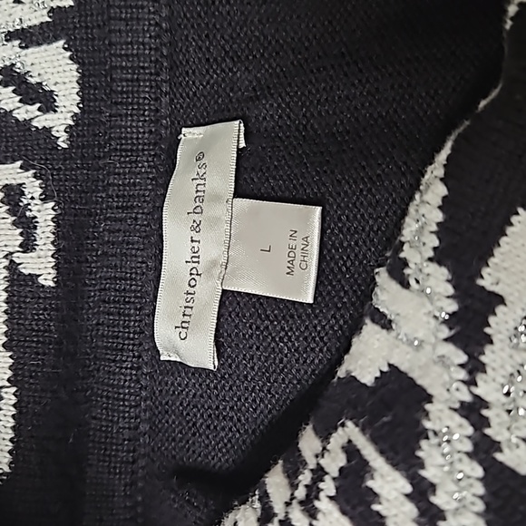 Christopher & Banks Cowl Neck Sweater - Picture 5 of 6